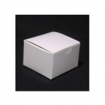 6x6x6 White Gloss Hi-Wall Folding Gift Boxes *Lids Sold Separately*