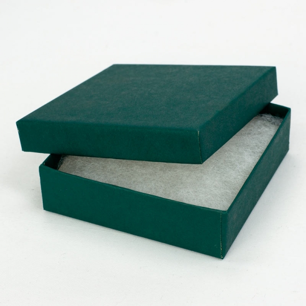 Jewelry Boxes-Deep Woods Green-#33 - 3-1/2 x 3-1/2 x 1 - Pack 100