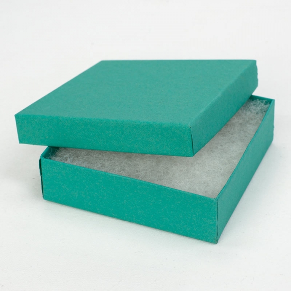 Jewelry Boxes-Jade-#33 - 3-1/2 x 3-1/2 x 1 - Pack 100