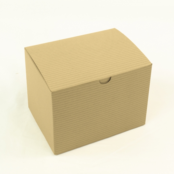 Color Gift Boxes-Oatmeal Groove-6x4-1/2x4-1/2