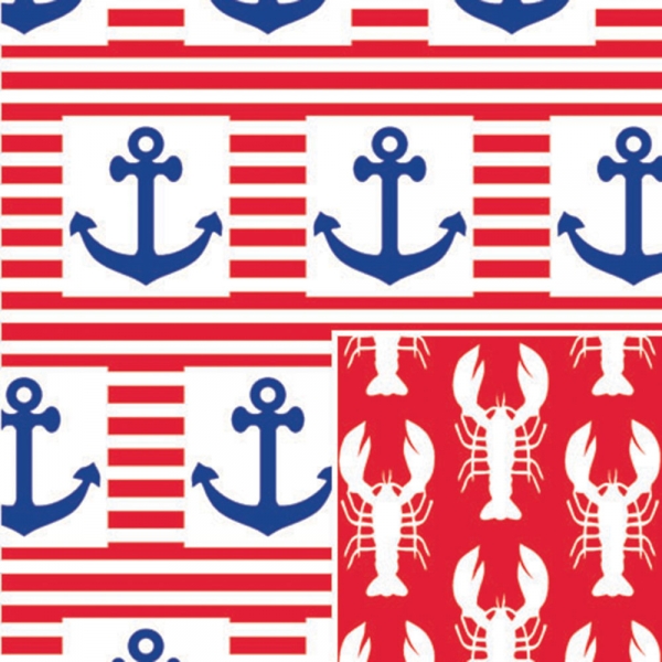 Ship Ahoy Gift Wrap 24 x 833