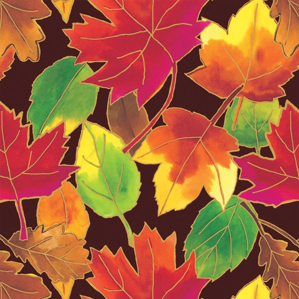 Autumn Leaves Gift Wrap 24 x 833