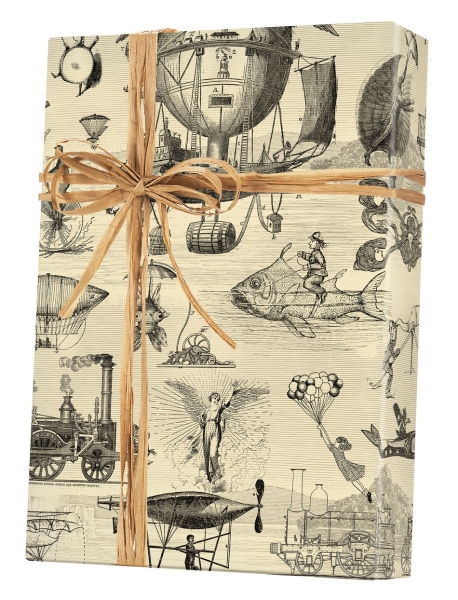 Extraordinary Voyages Gift Wrap 24 x 833