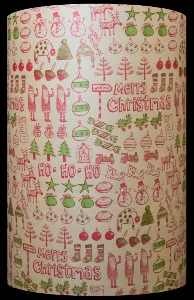 Christmas Jumble Gift Wrapping Paper 24X833