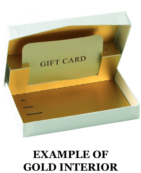   Gift Card in a Premium Gift Box (Gold