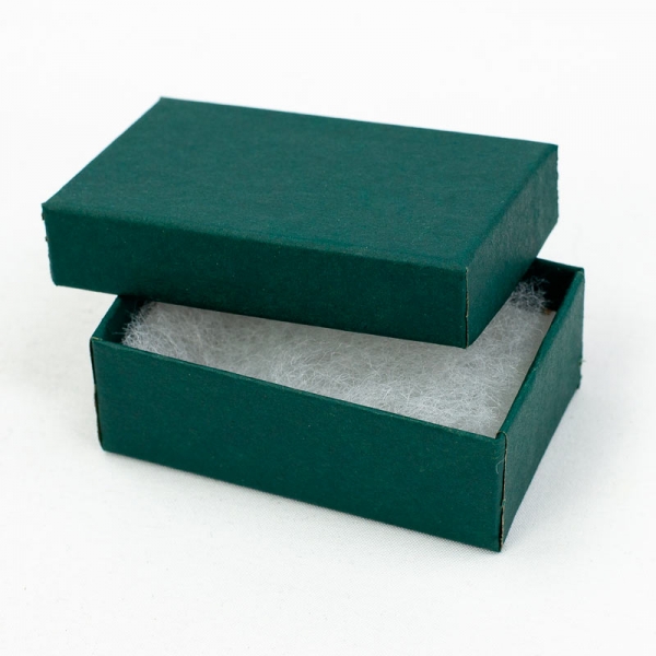Jewelry Boxes-Deep Woods Green-#21 - 2-1/2 x 1-1/2 x 7/8 - Pack 100