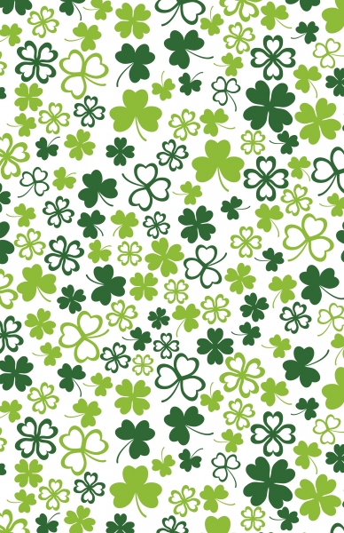 Hearts of Clover Gift Wrap 24