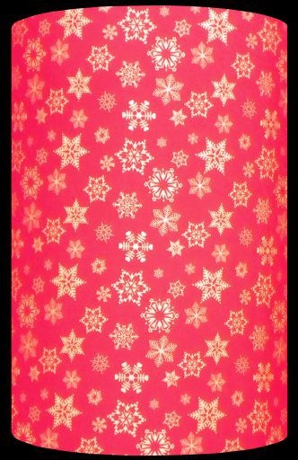 Red and Gold Snowflakes