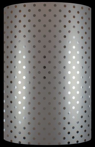 Silver Tone Dots