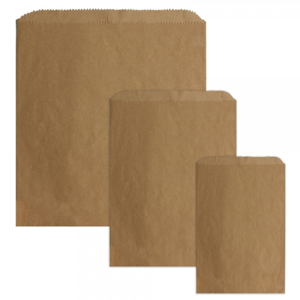Kraft Paper Merchandise Bags
