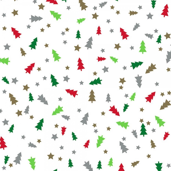 Little Christmas Trees Tissue Paper 20