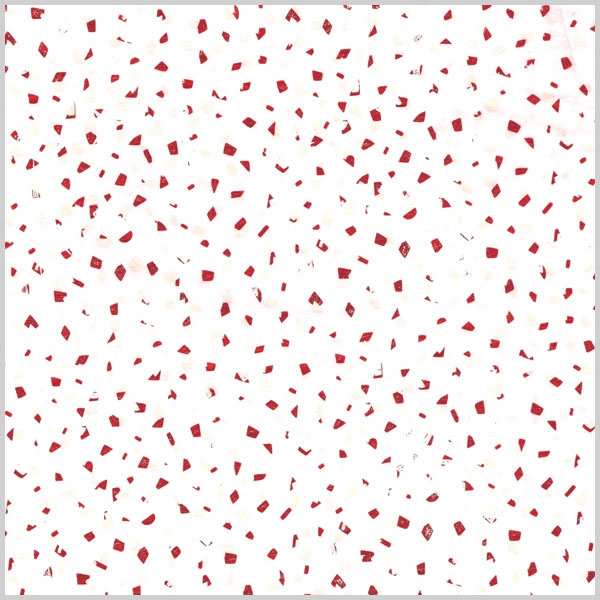 Printed Tissue - Red Reflections T10549