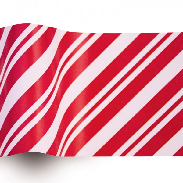 Printed Tissue - Peppermint Stripes T10791