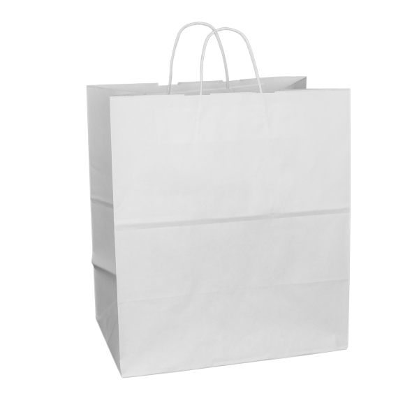 Kraft Paper Shopping Bags - 14 x 10 x 15 1/2, Take Out