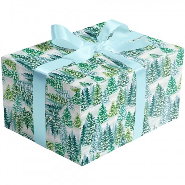 Snowy Trees Gift Wrap 30 x 833
