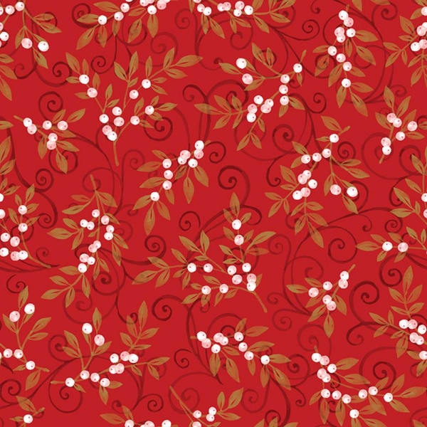 Holiday Floral Tissue Paper 20