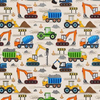 Construction Site 30 X 833 Gift Wrap