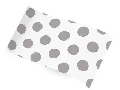 Printed Tissue - Silver Dots RC-471