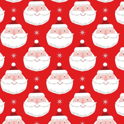 Chic Santa 30 X 833 Gift Wrap