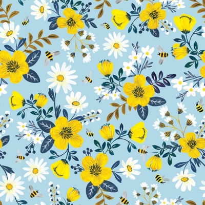 Bumble and Daisy Gift Wrap 30 x 417