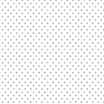 Silver Dots on White Gift Wrap 30 x 417