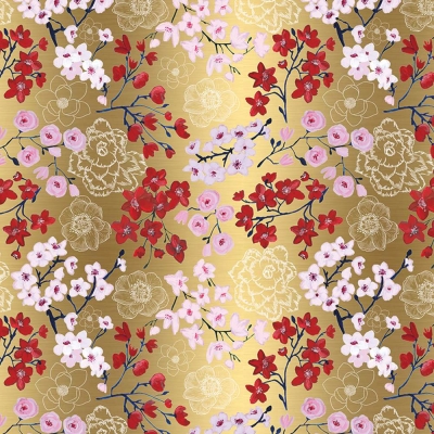 Drifting Blossoms Gift Wrap 30 x 417