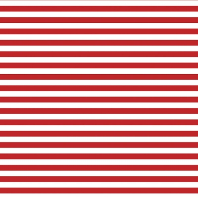 Red & White Stripe 30 X 833 Gift Wrap