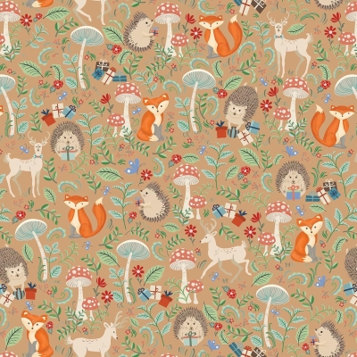 Krafty Fox Gift Wrap 30" x 833'