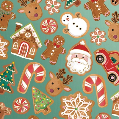 Christmas Cookies 30 X 417 Gift Wrap
