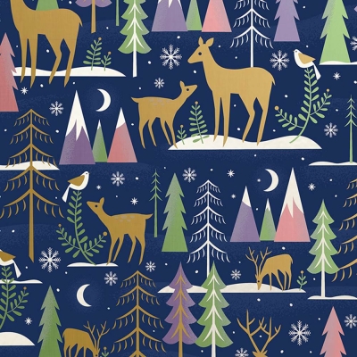Winter Serenity Blue 30 X 417 Gift Wrap