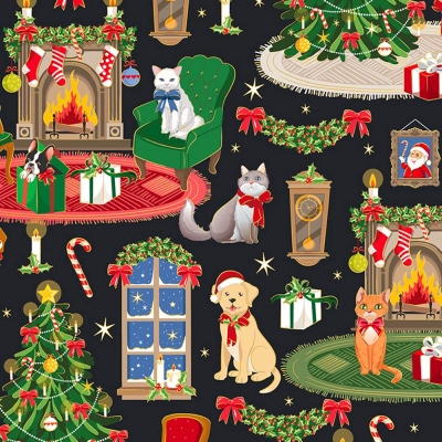 Home for the Holidays 30 X 417 Gift Wrap