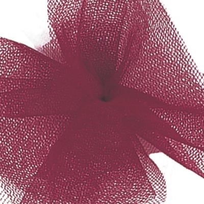 Tulle Ribbon-Burgundy