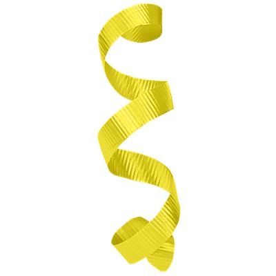 Curling Ribbon-3/8" x 250 yds.-Daffodil