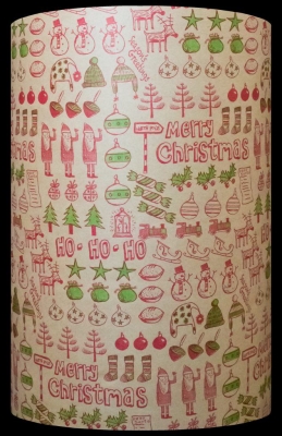 Christmas Jumble Gift Wrap 30" x 833'