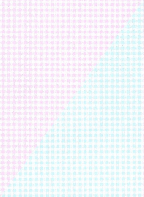 Pink and Blue Gingham Gift Wrap 30" x 833'