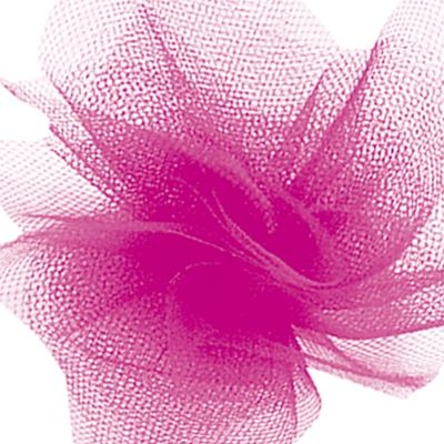 Tulle Ribbon-Fuchsia