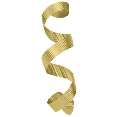 Curling Ribbon-3/16" x 500 yds.-Gold