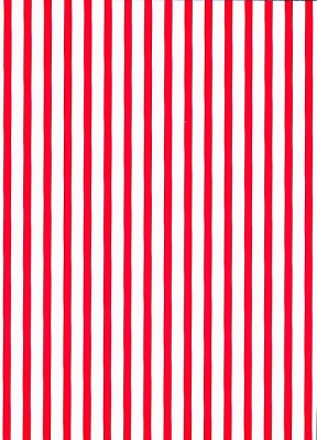 Red Med Stripes Gift Wrap 24" x 417'