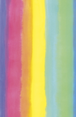 Rainbow Stripe Gift Wrap 24" x 417'