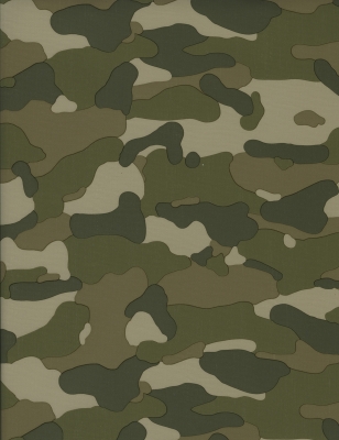 Masculine Camouflage Gift Wrap 30" x 833'