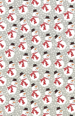 Mini Frosties Red Scarf Gift Wrap 30" x 417'