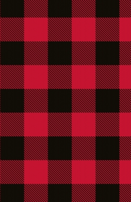 Red and Black Buffalo Plaid Gift Wrap 30" x 417'