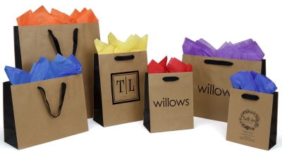 Hampton Totes: Kraft with Black