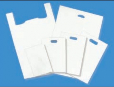 Hi-Density White Bargain Plastic Bags