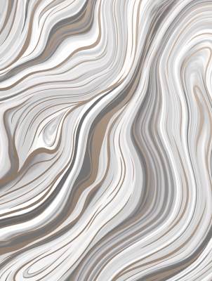 Marbleized Silver 30 X 417 Gift Wrap