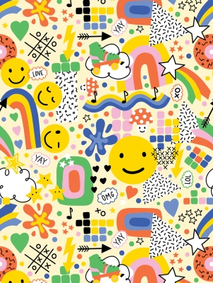 Happy Party 30 X 833 Gift Wrap