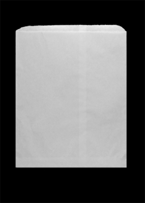 White Paper Merchandise Bags-12 x 15 - Pack 1000