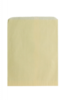8-1/2 x 11 - Cream Paper Merchandise Bags