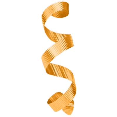 Curling Ribbon-3/16" x 500 yds.-Orange