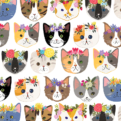 Kitty Cats Tissue Paper 20" x 30"